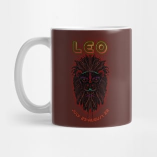 Leo 8b Brown Mug